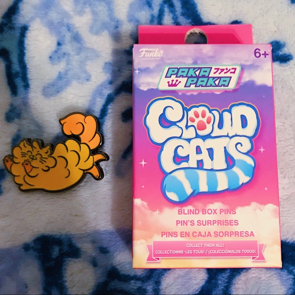 NWOT ☀️ Funko Sunshine Cloud Cats Enamel Pin